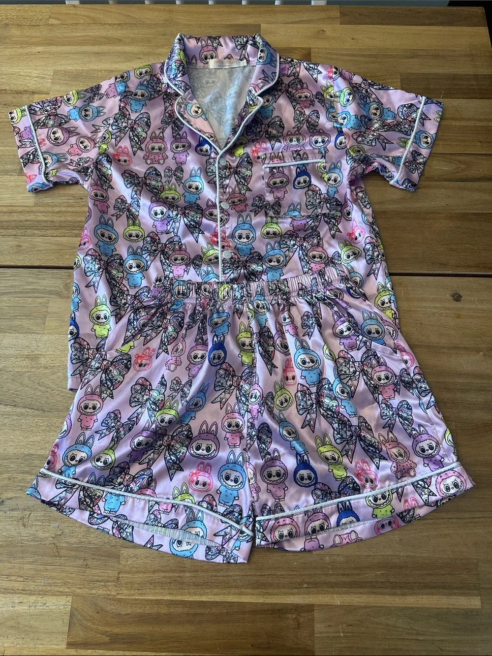 TWEENSTYLE by STOOPHER Labubu satin pajamas